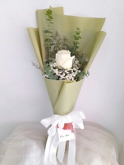 ช่อดอกกุหลาบ 1 ดอก