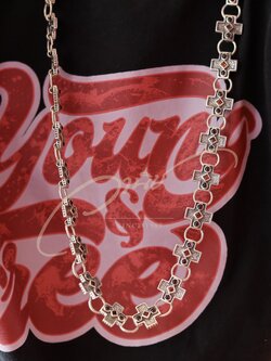 สร้อยคอเงินแท้ 92.5% ฝังพลอยสี ของสะสมสุดพิเศษ