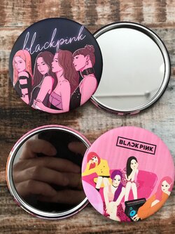 กระจกวงกลม / สี่เหลี่ยม / วงรี พิมพ์ลายได้ตามแบบ