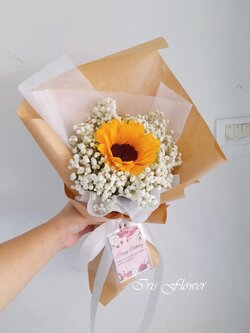 ช่อดอกทานตะวัน