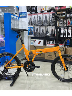 จักรยานพับ TRINX FLYBIRD 3.0 เฟรมอลู ล้อ 20 นิ้ว (451) เกียร์ SORA (27sp) FOLDING BIKE
