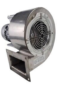 โบลเวอร์สแตนเลส Stainless blower 370W 220V 304 SUS สำหรับงานดูดและงานเป่าพิเศษป้องกันการกัดกร่อน