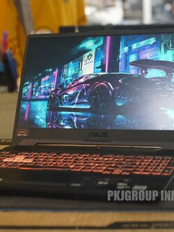 โน๊ตบุ๊คเล่นเกมมือสอง Asus TUF FX506LHB-HN323W i5-10300H RAM 8 GB M.2 512 GB GTX1650