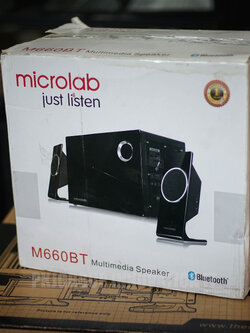 ลำโพงชุด Microlab M660BT ต่อ Bluetooth ได้ มือหนึ่งเก่าเก็บ
