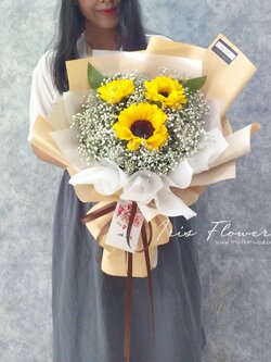 ช่อดอกทานตะวันและยิปซี