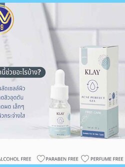 เคลย์ แอคเน่ เพอร์เฟค เจล เจลซ่อมสิว Klay Acne Perfect Gel 10กรัม