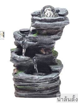 น้ำพุตั้งโต๊ะ รุ่นลูกแก้ว นำโชค21038 น้ำพุแต่งบ้านเสริมฮวงจุ้ย น้ำพุล้นเสริมฮวงจุ้ยสำเร็จรูป