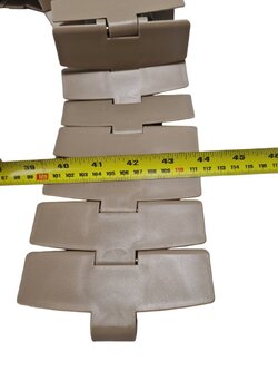 880-K450TAB curve top chain ความกว้าง 114 มิลลิเมตร สายพานลำเลียงทางโค้ง จัดส่งในประเทศไทย