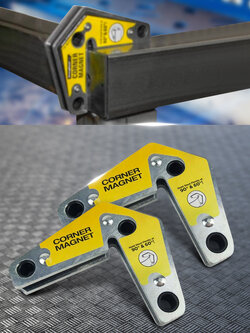 รหัสสินค้า 284 แม่เหล็กจับมุม เซ็ต 2 ชิ้น