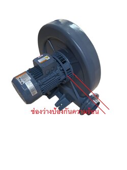 Industrial Centrifugal Fan (Heat) พัดลมโบลเวอร์สำหรับดูดอากาศร้อน 200 องศา 3HP 380V ใช้ในงานอบร้อนหรือเป่าแห้ง