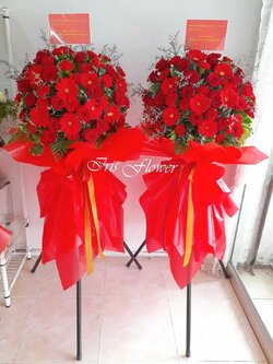 สแตนดอกไม้สด แสดงความยินดี