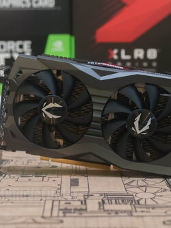 การ์ดจอมือสอง Zotac RTX2060 6GB GDDR6 HDMI * 1 Port/Display * 3 Port