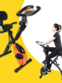 จักรยานออกกำลังกาย เครื่องปั่นจักรยาน จักรยานพับเก็บได้ จักรยานปั่นออกกําลังกาย เครื่องออกกําลังกายจักรยาน จักรยานฟิตเนส X-bike รุ่น Fit-042