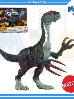 **MTS Toys**Mattel Jurassic World Dominion Sound Slashin : GWD65 Therizinosaurus [ความยาวจากหัวถึงหาง 34 ซ.ม.]