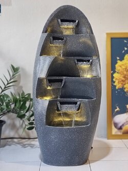 น้ำพุหน้าบ้านแต่งสวน รุ่น 230051 น้ำพุล้นแต่งสวนสวยๆ น้ำพุเสริมฮวงจุ้ยแต่งบ้าน