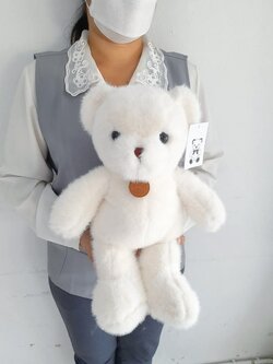 ตุ๊กตาหมี 45 cm. (สีขาว)