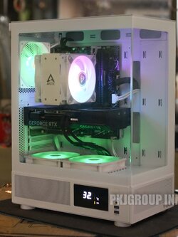 คอมเล่นเกมมือสอง i7-14700F RAM 32 GB m.2 512 GB RTX4070 Super เคสสวย ประกันยาวๆ