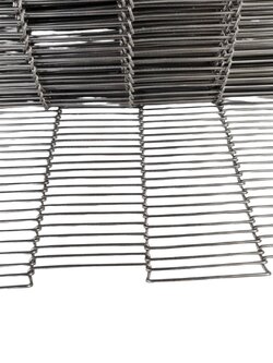 Mesh belt conveyer สายพานลวดถัก สายพานสแตนเลส สายพานลำเรียง Wire mesh belt ลวดตาข่ายถัก ลวดตะแกลง SC-SMB-001 FLUSH MESH BELT