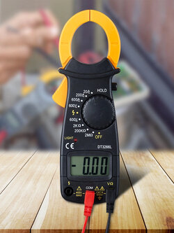 รหัสสินค้า 171 คลิปแอมป์ แคลมป์มิเตอร์ Digital clamp meter เครื่องมือวัดกระแสไฟฟ้าพร้อมจอ LCD