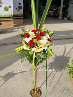 ดอกไม้ประดับสแตนสำหรับ grandopening