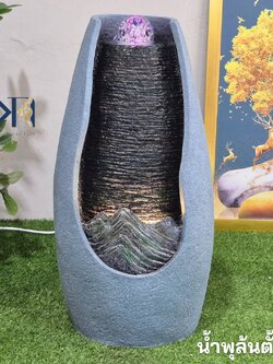 น้ำพุตั้งพื้น รุ่น22045 น้ำพุน้ำล้นหน้าบ้าน น้ำพุแต่งสวนเสริมฮวงจุ้ย อ่างน้ำตกสำเร็จรูป น้ำพุแต่งบ้าน