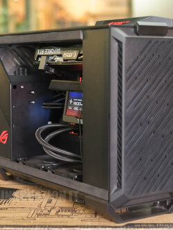 คอมประกอบขนาดเล็ก Asus ITX i7-12700KF RAM 32GB SSD 1 TB 2 ตัว RTX3060