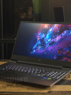 โน๊ตบุ๊คเล่นเกมมือสอง HP Victus 16-d0267TX i5-11400H RAM 16GB M.2 512GB RTX3050Ti 16.1"144Hz