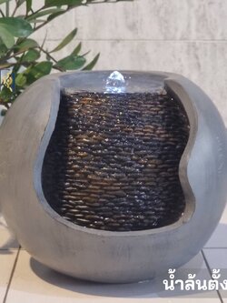 น้ำล้นตั้งพื้น รุ่น2427 อ่างน้ำพุวางหน้าบ้านตกแต่ง น้ำพุล้นตั้งโต๊ะ เสริมฮวงจุ้ย