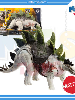 **MTS Toys**Mattel Jurassic World Gigantic Trackers : HLP24 Stegosaurus [ความยาวจากหัวถึงหาง 35 ซ.ม.]