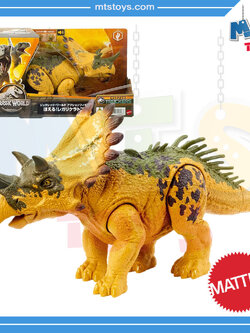 **MTS Toys**Mattel Jurassic World Dino Trackers Wild Roar : HLP19 Regaliceratops [ความยาวจากหัวถึงหาง 33 ซ.ม.]