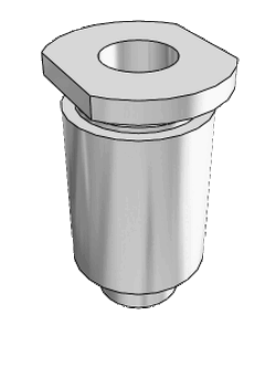 MSQB - Rounded straight (Male) FITTING