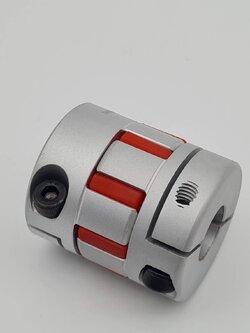 Jaw coupling D30 L35 คลับปิ้งแบบยางแดง ยอยแบบยางแดงสำหรับงานซ่อมแซมเครื่องจักรหรือสร้างเครื่องจักร