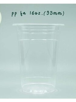 แก้ว PP-FA 16 oz. ปาก 95 ขนาด 16 ออนซ์ (ลังละ 1000 ใบ)