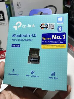 ตัวรับสัญญาณบลูทูธ TPLINK UB400 เสียบแล้วใช้งานได้เลย