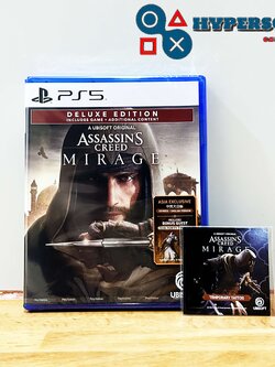 PS5: Assassin's Creed Mirage Deluxe Edition (Region3-Asia)(English Version)
