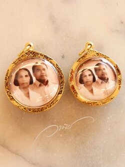 รับทำล็อกเก็ตหินแท้เลี่ยมกรอบทอง ล็อกเก็ต Locket By WANICH