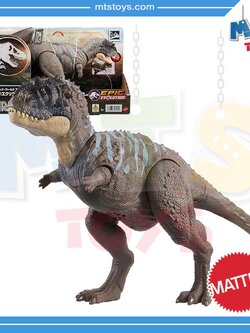 **MTS Toys**Mattel Jurassic World Wild Roar : HTK70 Ekrixinatosaurus [ความยาวจากหัวถึงหาง 33 ซ.ม.]