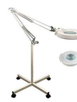 โคมไฟแว่นขยายแบบตั้งพื้น 20x (Double Lens)