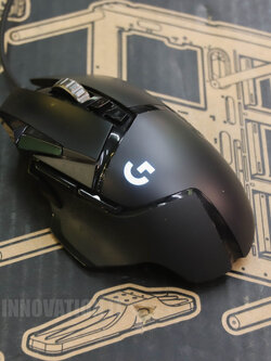 เมาส์เล่นเกมมือสอง logitech G502 HERO