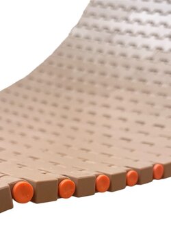 Har5935 Belt Conveyor flat top modular belt สายพานลำเรียงแบบตรงใช้ในโรงงานอุตสาหกรรมอาหาร น้ำดื่ม ต่างๆจัดส่ง ในประเทศไทย รวดเร็ว