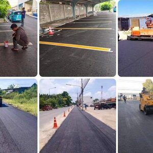 เคลียร์ริ่งปรับพื้นหินคลุก โทร 062-8794497 รับทำลานจอดรถ สร้างถนนลาดยาง รับเคลียร์พื้นที่ ทำพื้นหินคลุก คอนกรีตพิมพ์ลาย
