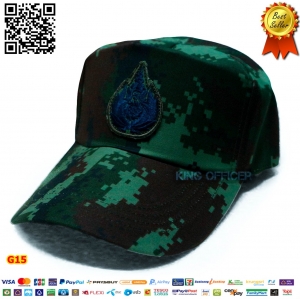 หมวกแก๊ปทหาร กองทัพบก (ทบ.) ลายพรางดิจิตอล (มีชำระปลายทาง)