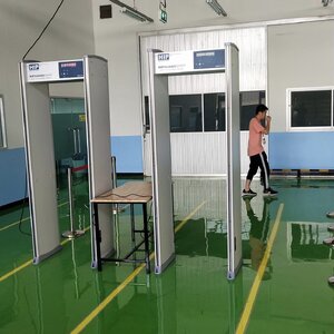 งานติดตั้ง Walkthrough ประตูตรวจจับโลหะ