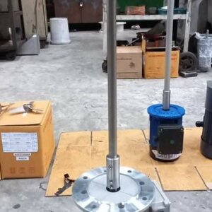 เครื่องกวน ผสม เคมี สี และ ของเหลว ขนาด 0.5 Hp. แบบ 500 ลิตร 220V แบบ 1500 รอบต่อนาที