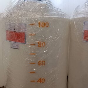 เครื่องกวน สารเคมี และของเหลว แบบวางบนถัง ขนาด 100 ลิตร