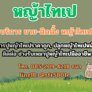 บริการปลูกหญ้าไทเป โทร 085-209-4218