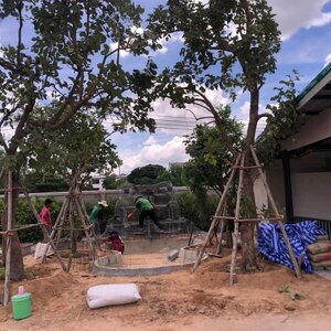 บริการจัดสสวน ทำบ่อน้ำตก เพราะเราใส่ใจทุกๆขั้นตอนการทำงาน ที่เทศบาลเมืองขอนแก่น จังหวัดขอนแก่น
