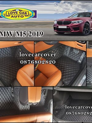 พรมรถยนต์เข้ารูป BMW M5 2019