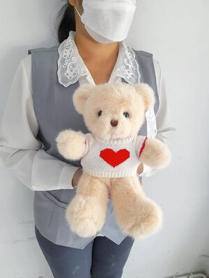 ตุ๊กตา 30 cm. (สีฮันนี่)