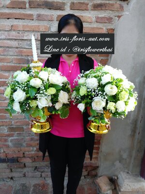 พานไหว้ครู ขนาด 8" (ราคาต่อ 1 พาน)